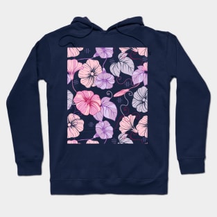 Beautiful Botanical Bindweed Hoodie